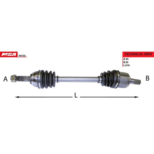 MGA 70735 Aks Sol Accent 95-00