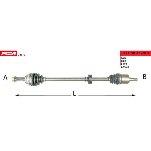 MGA 70810 Aks Sağ Absli Indıgo Marıne Turbolu