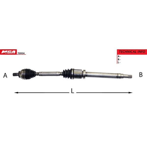 MGA 70954 Aks Sağ Focus II 1.6 TDCI At 