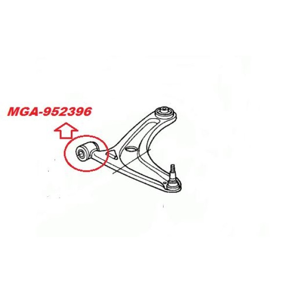 MGA 952396 Salıncak Burcu Alt Ön City Jazz Lastık 