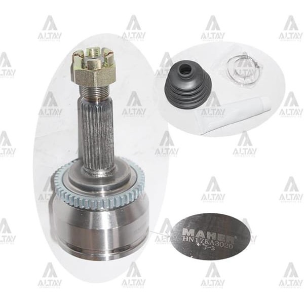 MAHER 1777 Aks Kafası Dış I-20 09-12 Dizel Absli 25X24X52,6