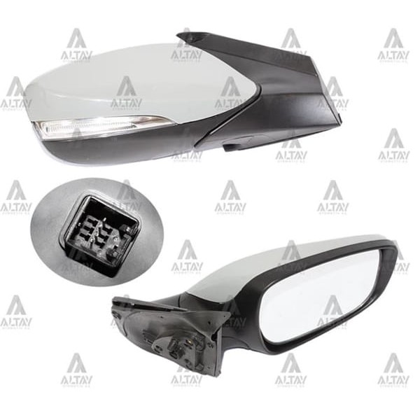 MAHER 2633 Ayna Dış Dikiz Accent 11= Blue Elektrikli Sinyalli Sağ