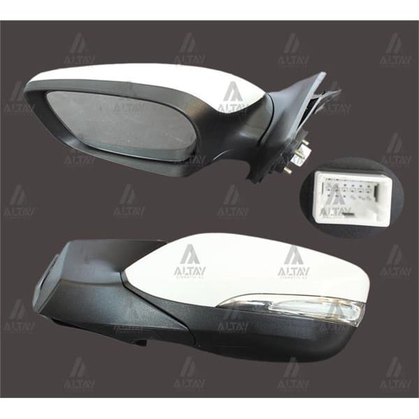 MAHER 2659 Ayna Dış Dikiz Elantra 11-16 Elektrikli Sinyalli Sol