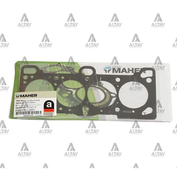 MAHER 3038 Silindir Kapak Contası Accent 03-06 Era 06-11 Elantra 01-07 1.6 Çelik