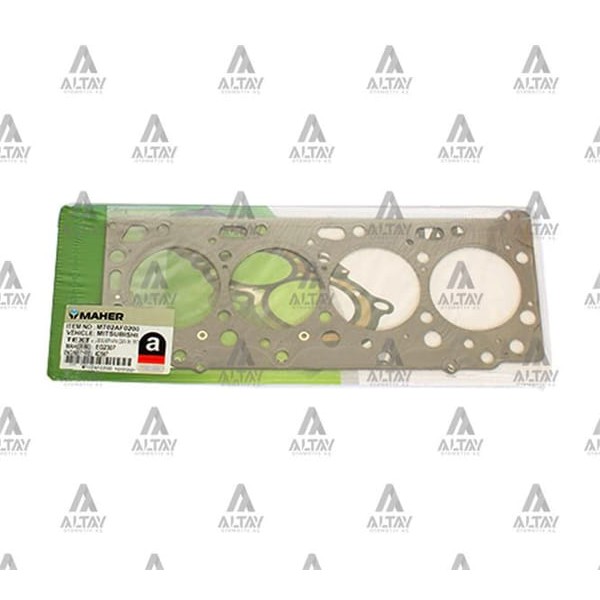 MAHER 3111 Silindir Kapak Contası L-200 06= Çelik 0.95Mm 1 Çentik