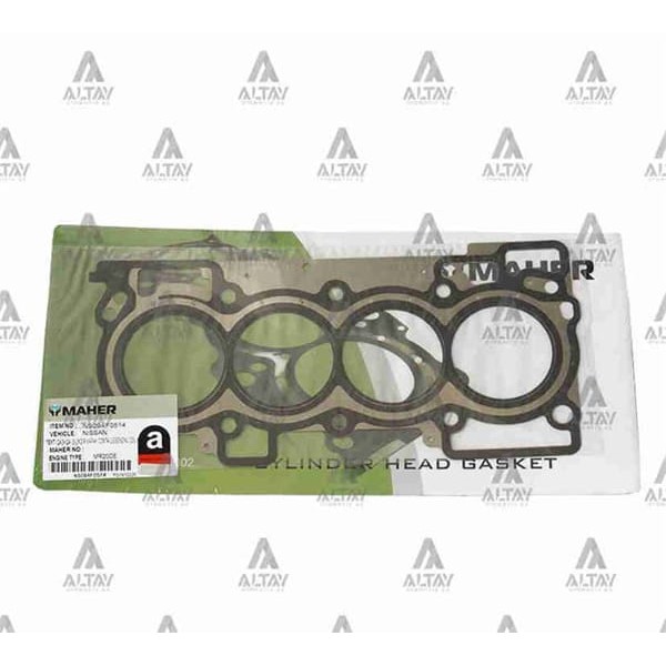 MAHER 3121 Silindir Kapak Contası Qashqai 07-11 Benzinli 2.0 Çelik Mr20De