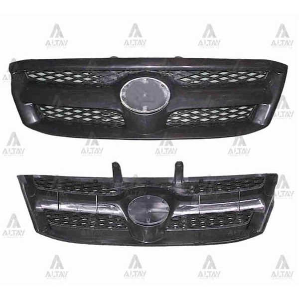 MAHER 6870 Panjur Hilux 06-08 D4D Siyah Krom Çıtalı