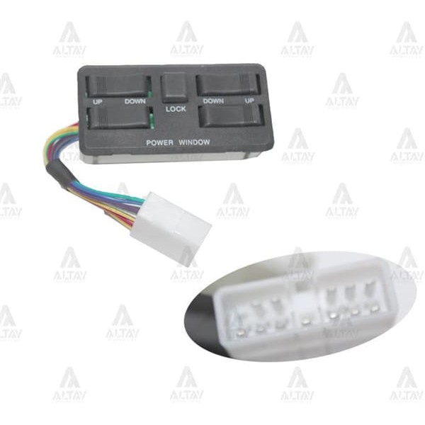 MAHER 11882 Düğme Cam Açma Excel 90-94 Ön Sol