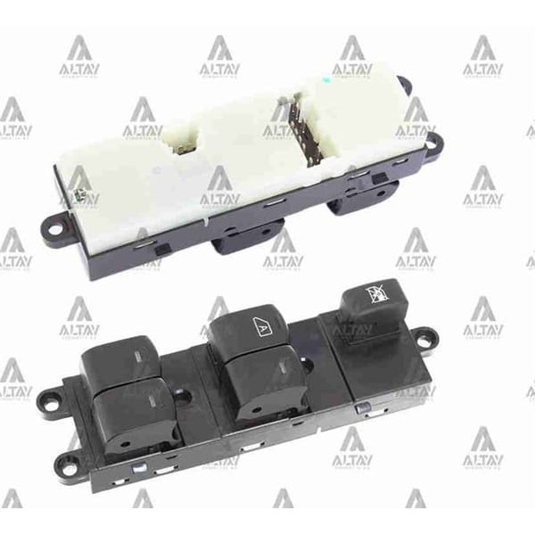 MAHER 11916 Düğme Cam Açma Qashqai 07-20 Ön Sol Note Navara 06-15 Xtrail (Işıklı 5 Tuşlu)