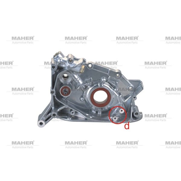 MAHER 17559 Yağ Pompa L-200 01= Magnum 2.5 TDI 4X4 Pajero 2.5