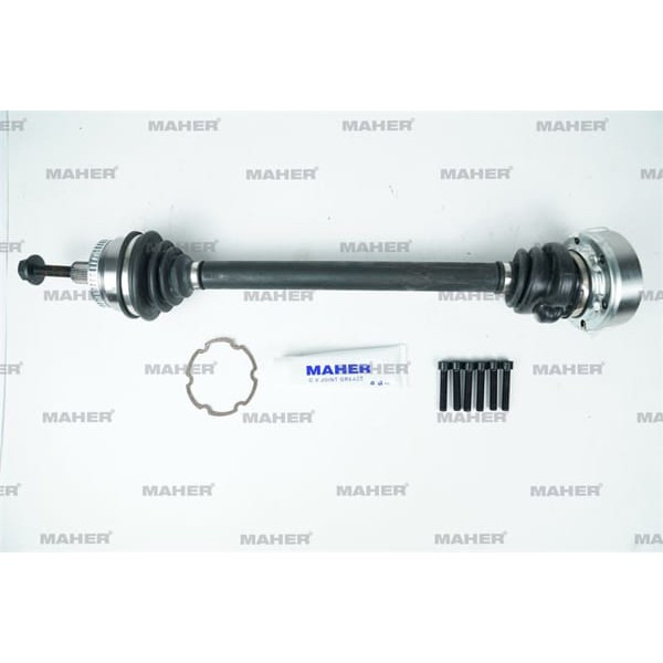 MAHER 18607 Aks Komple Ön Passat 96-00 A4 94-01 Sağ Aeb-Adr-Apu-Apt 1.8-1.8T Absli 45 Diş 634Mm