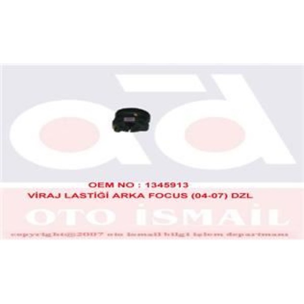 MKS 1523 Viraj Demir Lastiği Arka Focus II III 04-12- Cmax 04-08-15- Volvo S40 C30 V50 04-12