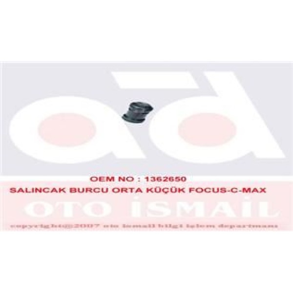 MKS 1536 Salıncak Burcu Orta Küçük Focus II 04-12 Cmax 03-07-10 Volvo S40 C30 C70 V50 04-12 Mazda 3 