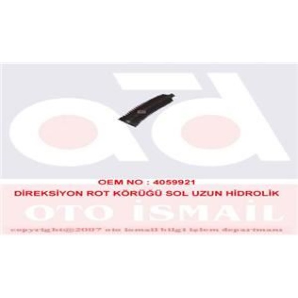 MKS 2008 Direksiyon Körüğü Sol Ducato I 94-02 / Boxer / Jumper / Transit V184 00-06 Transit V184 -06