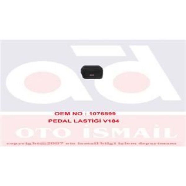 MKS 2010 Pedal Lastiği V184