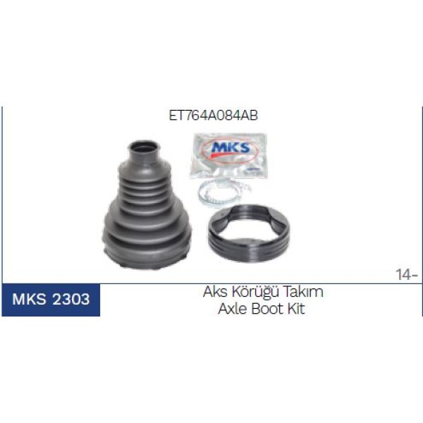 MKS 2303 Aks Körüğü Dıs Takım Ford Courier 14-