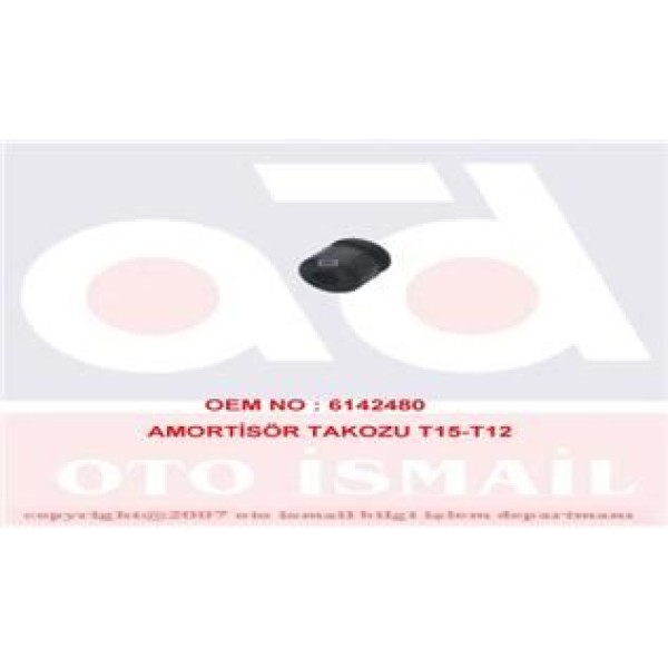 MKS 414 Amortisör Tablası Takozu T15 T12