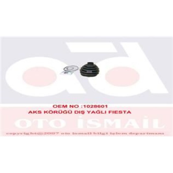 MKS 710 Aks Körüğü Dıs Yağlı Fiesta