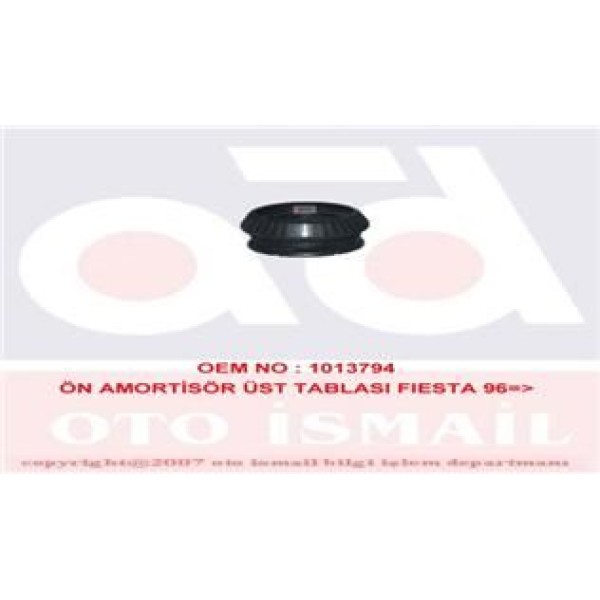 MKS 711 Amortisör Tablası Takozu Ön Üst Fiesta 96- 