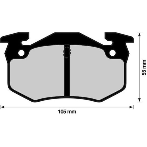 MAGNETTI MARELLI 323700013700 Fren Balatası Arka Saxo 206 CLIO III