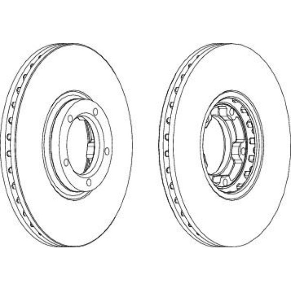 MAGNETTI MARELLI 360704001300 Fren Diski T15 94-00Tourneo 94-00Transit 130-150-190 91-94 2,0-2,5D-2, 