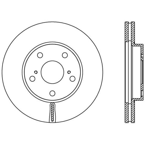 MARELLI 360704006200 Ön Fren Aynası Corolla -Auris 1.4 Vvtı-1.6-1.6 07 275×22×5Dlxhavalı 