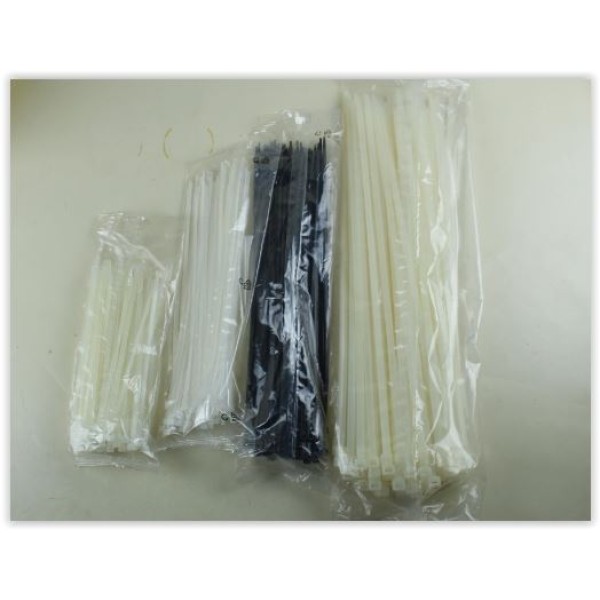 MTA 2862 Kablo Bagı Cırt Kelepçe 4.8×200 Mm Pk=100 Ad Siyah