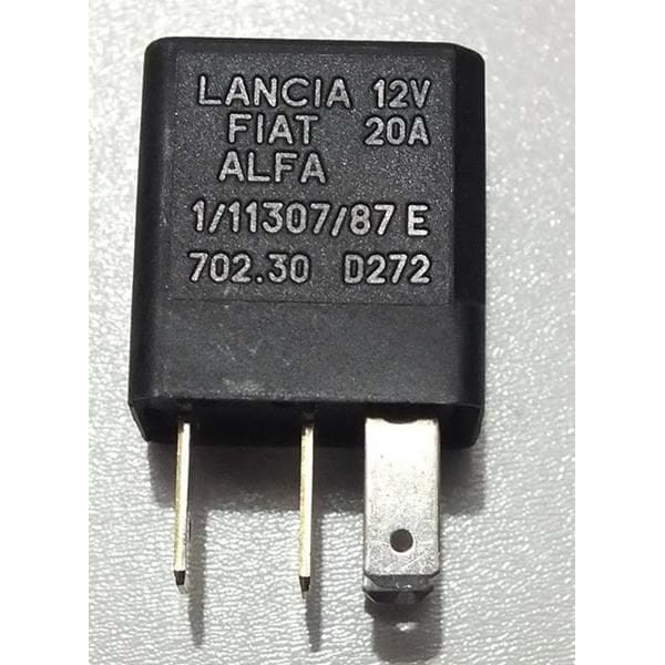 MTA 3615 Micro Röle 12V 20 Amper 4 Fişli Siyah