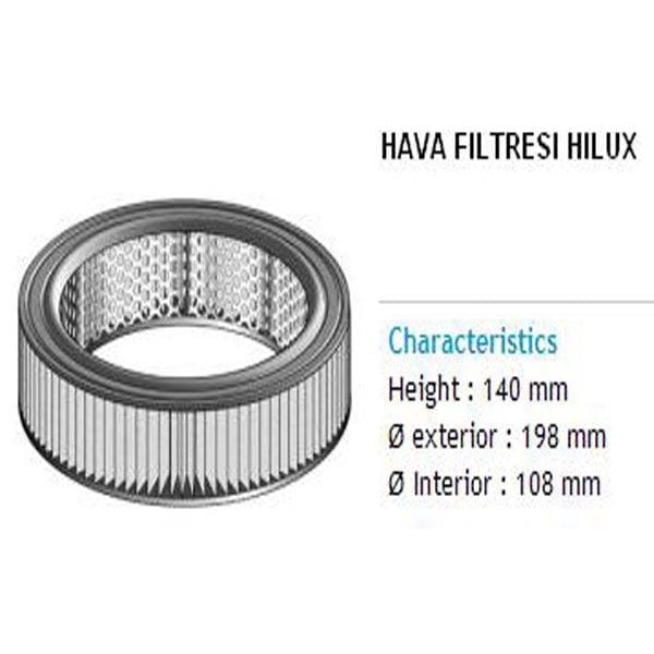 NEWTECH J17801-54060 Hava Filtresi Hilux Ln106 4Wd 