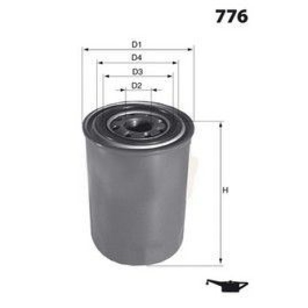 NEWTECH J90915-30003-NF Yağ Filtresi Avensis 2,0 D4D 