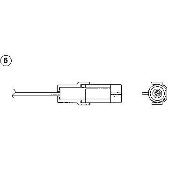 NGK 91106 Lambda Sensörü 93- Astra.F-Corsa.B-Tıgra 1.4 8V *C14Nz*