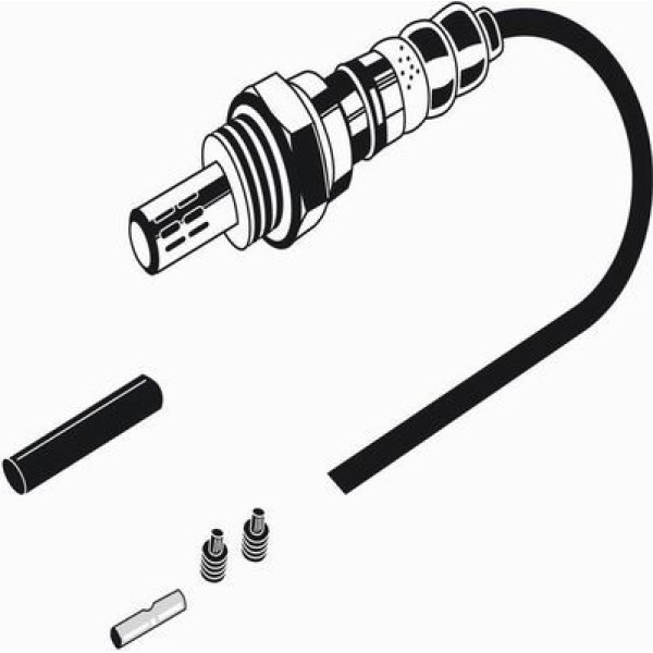 NGK 91157 Oksijen Sensörü Oza624-E1A Golf I II Jetta II Passat Audi 80 1.6 1.8 82-91 Ngk-1951