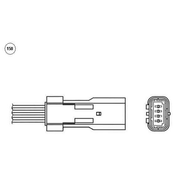 NGK 92056 Lambda Sensörü 12- Pt.208-C3-C Elysee 1.2Vti 