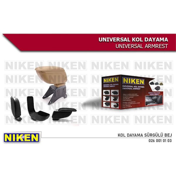NIKEN 260010103 Kol Dayama Sürgülü Bej 