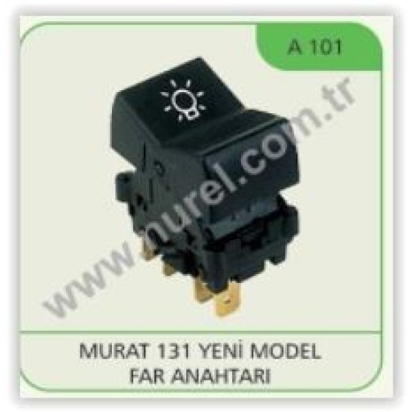 NUREL A101 Far Anahtarı Murat 131 Ym