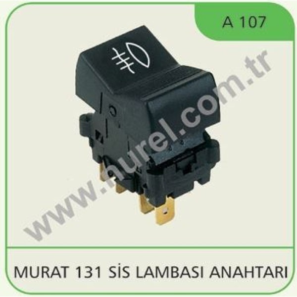 NUREL A107 Sis Farı Anahtarı M131 