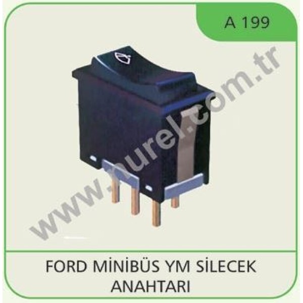 NUREL A199 Silecek Anahtarı Ford Mınıbüs Ym