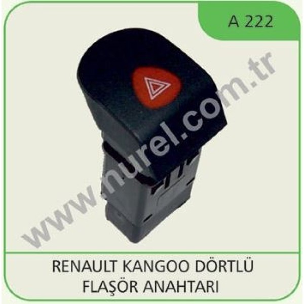 NUREL A222 Dörtlü Flasör Kangoo