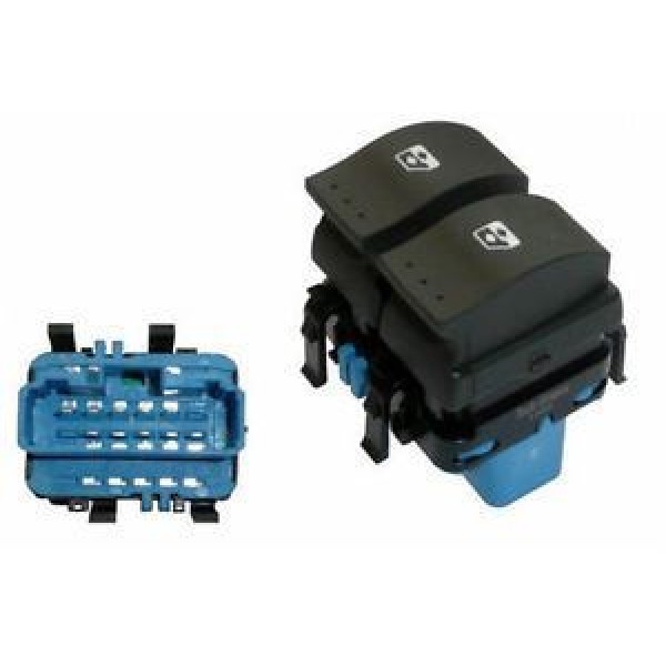 NUREL A255 Cam Açma Düğmesi Megane II Çıftlı Mavi 