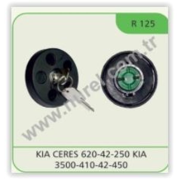 NUREL R125 Depo Kapağı Kılıtlı Kia Ceres 620-42-250 3500-410-42450