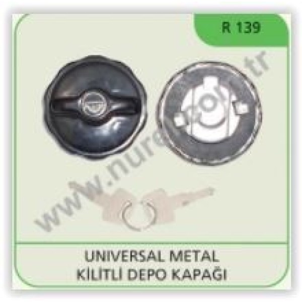 NUREL R139 Depo Kapağı Kılıtlı Ünıversal
