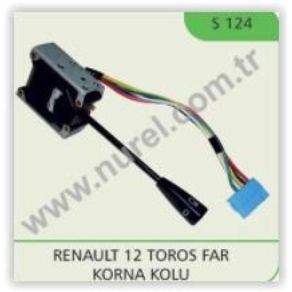 NUREL S124 Far Korna Kolu Renault 12 Toros