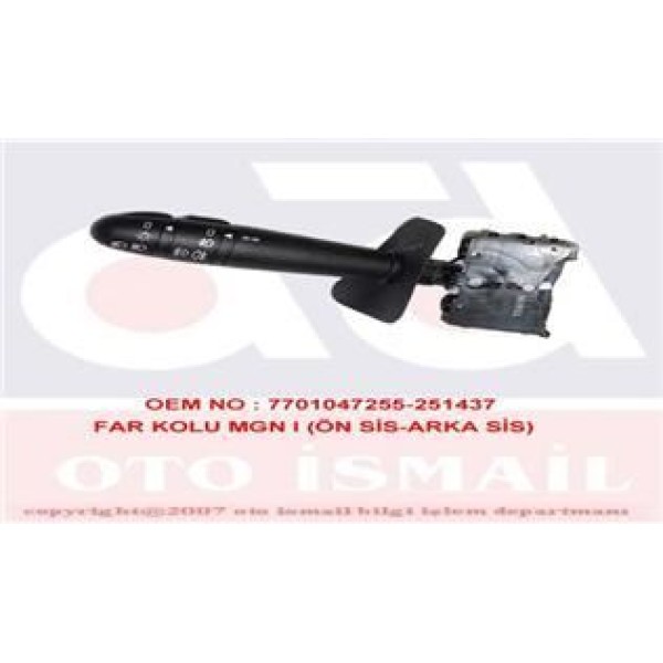 NUREL S561 Far Kolu Megane I Ön Sıs-Arka Sis