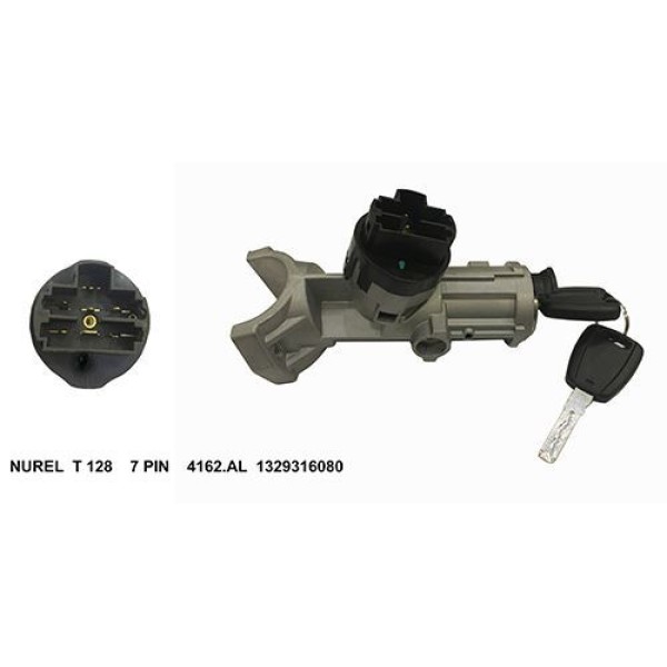 NUREL T128 Kılıtlı Kontak Gövdesı Komple Anahtarlı Ducato II Boxer II -=07