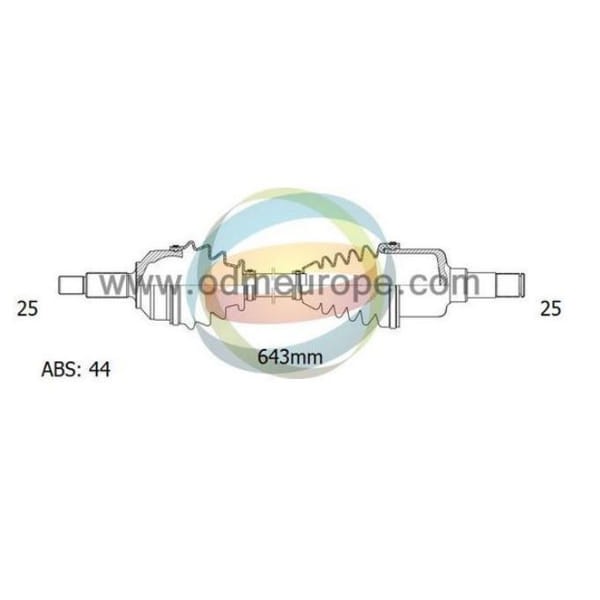 ODM HY-8-8017A Ön Aks Elantra 00-06 Sol (Benzinli Abs li)