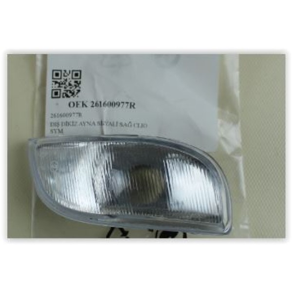 OEK 261600977R Dış Dikiz Ayna Sinyali Sağ Clio Symbol 12-