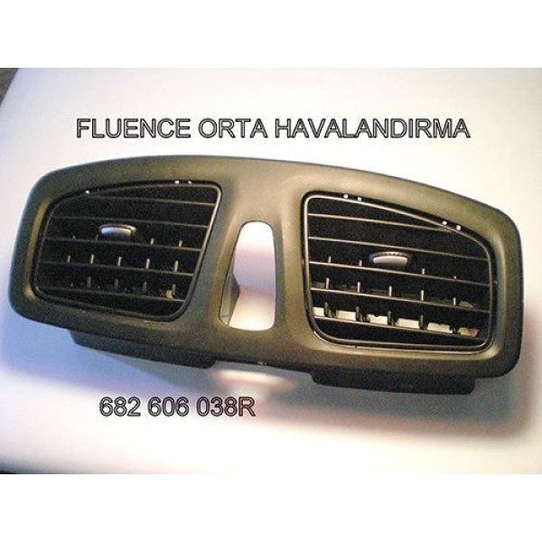 OEK 682606038R Orta Havalandırma Izgarasaı Difizör Megane III-Fluence