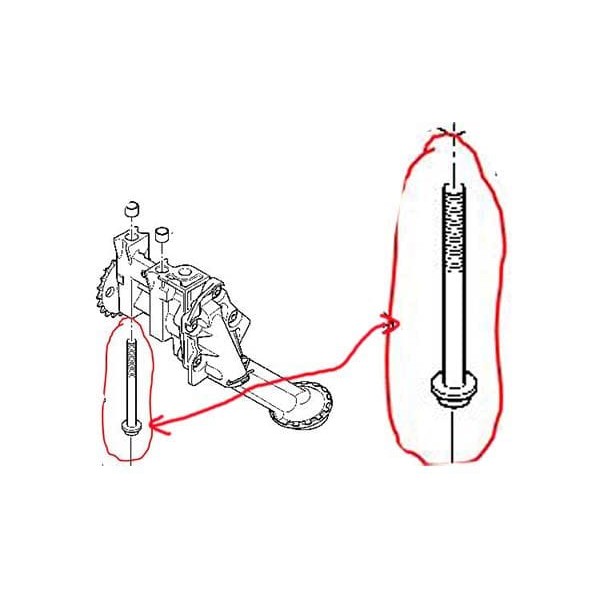 OEK 7703102107 Yağ Pompa Civatası M8 Kangoo-Megane II-CLIO Symbol-CLIO IV-Sandero-Dokker-Lodgy II-Lo