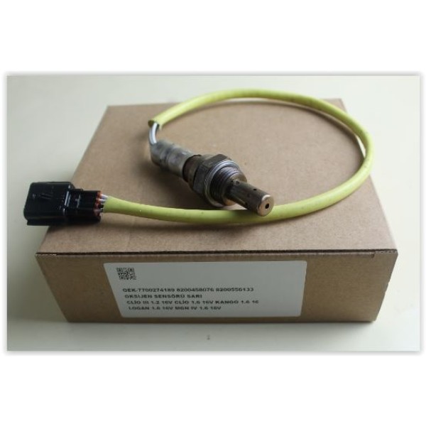 OEK 8200556133 Oksijen Sensörü Sarı CLIO III 1.2 16V-1.6 16V-Kng 1.6 16V-Logan 1.6 16V-Megane IV 1.6