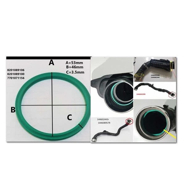 OEK 8201089106 Turbo Hortumu Contası CLIO IV-Megane III-Fluence 